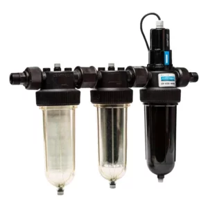 Filtre eau de pluie avec le Stérilisateur UV Trio-UV Cintropur 2100 - purificateur d'eau écologique et polyvalent.